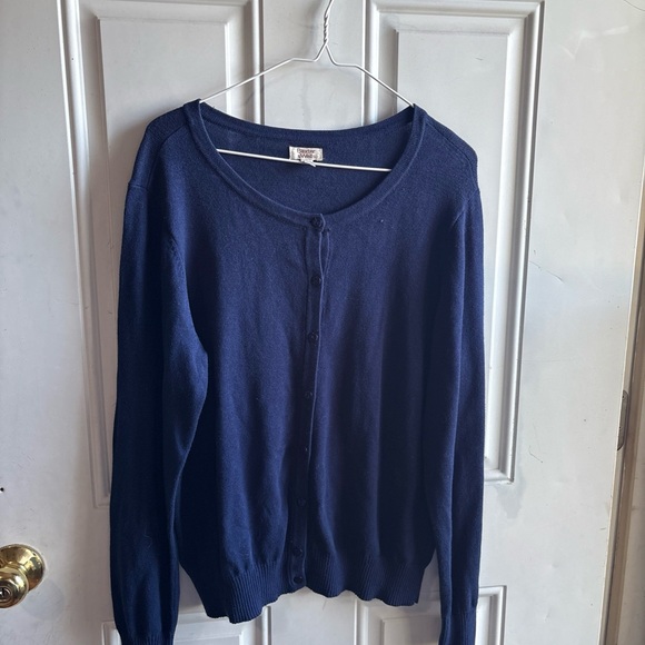 Classic Navy Women's Cardigan - Picture 1 of 7
